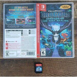 Dreamworks Dragons Legends Of The Nine Realms (Nintendo Switch) CIB Tested